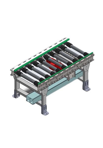 Roller conveyor line